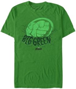 Hulk Big Green Punch, Short Sleeve T-shirt