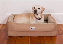 Ez Wash Fleece Lounger Memory Foam Dog Bed, Large