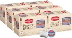 Private Reserve Evangeline Blend Dark Roast Single Serve Pods, Keurig K-Cup Brewer Compatible, Pack of 60