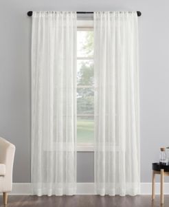 Tamaryn Embroidered 50" x 63" Sheer Curtain Panel