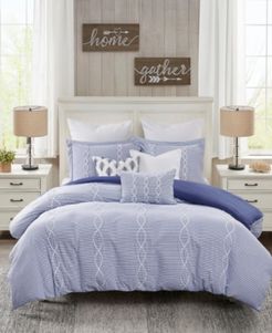 Coastal Farmhouse 8-Piece Queen Comforter Set Bedding