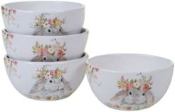 Sweet Bunny 4-Pc. Ice Cream Bowl asst.