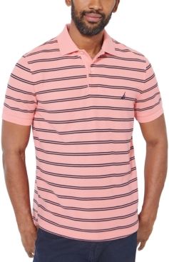 Striped Classic-Fit Deck Polo