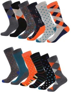 Retro Collection Dress Socks Pack of 6