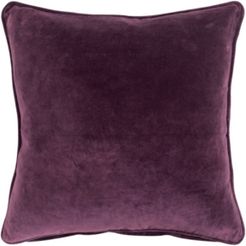 Solid Down Filled Decorative Pillow, 20" x 20"