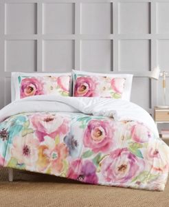Spring Flowers 2 Piece Comforter Set, Twin Xl Bedding