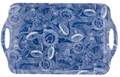 Blue Room Sunflower Melamine Handled Tray