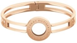 Carnation Gold-Tone Bangle