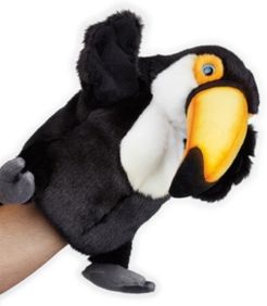 Plush Hand Puppets - toucan Interactive Qr Code