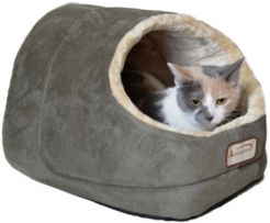 Faux Suede Cat Bed and Cave