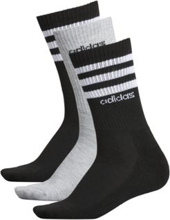 3-Pk. 3-Stripe Crew Women's Socks