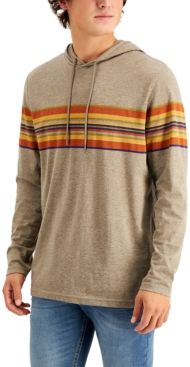 Chest Stripe Hoodie, Created for Macy's