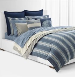 Gavin Stripe King Duvet Set Bedding