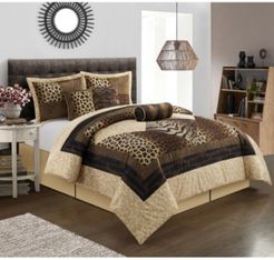 Genoa 7-Piece Queen Comforter Set Bedding