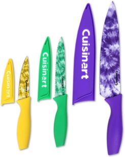 Tie Dye Print 6-Pc. Chef Cutlery Set