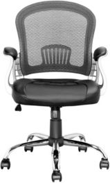 Workspace Office Chair with Leatherette and Mesh