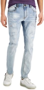 Inc Men's Reconstructed Otto Skinny-Fit Jeans, Created for Macy's