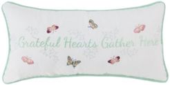 Grateful Hearts 10" x 20" Decorative Pillow