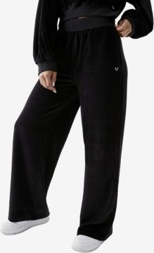 Velour Wide Leg Pants