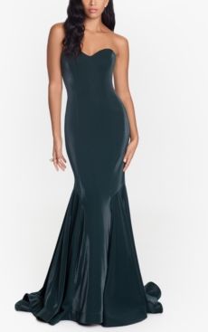 Strapless Mermaid Gown