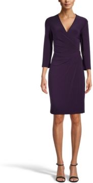 Signature Faux-Wrap Dress