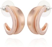 Concave Hoop Earring