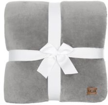 Whitecap Plush Flannel Oversized Throw Blanket, 70" x 50" Bedding
