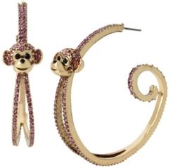 Monkey Hoop Earrings