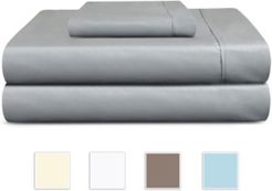Percale Weave 3 Piece Sheet Set, Twin Bedding