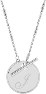 Grace Initial Toggle Necklace