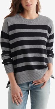 Blocked Striped Sweater