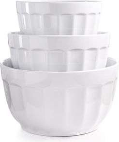 Set of 3 Fluted Melamine Bowls, Created for Macy's