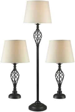 Classic 3 Piece Lamp Set