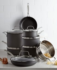 Chef's Classic Hard-Anodized 14-Pc. Cookware Set