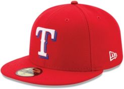 Texas Rangers Authentic Collection 59FIFTY Cap