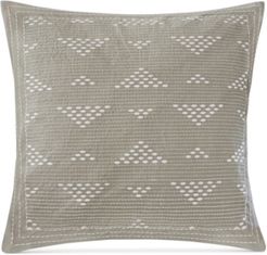 Cario Embroidered 18" Square Decorative Pillow Bedding