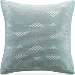 Cario Embroidered 18" Square Decorative Pillow Bedding