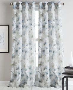 Modern Bloom 50" x 84" Curtain Panel