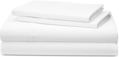 Spencer Cotton Sateen 475 Thread Count 4-Pc. Solid Queen Sheet Set Bedding