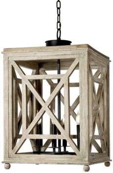 Regina Andrew Design Wood Lattice Lantern