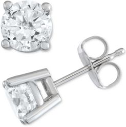 Stud Earrings (1-1/2 ct. t.w.) in 14k Gold or White Gold