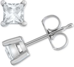Stud Earrings (1/2 ct. t.w.) in 14k Gold or White Gold