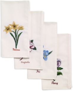 Botanic Garden 4-Pc. Napkin Set