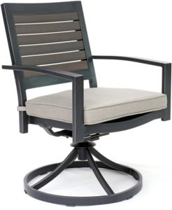 Marlough Ii Aluminum Outdoor Swivel Rocker with Sunbrella Cushion, Created for Macy's