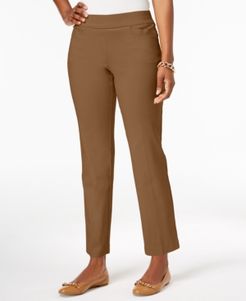 Pull-On Tummy Control Slim-Leg Pants, Created for Macy's