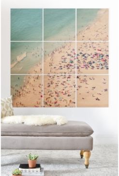 Ingrid Beddoes Beach Summer Fun 9-Pc. Printed Wood Wall Mural