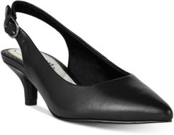 Faye Slingback Kitten-Heel Pumps Women's Shoes