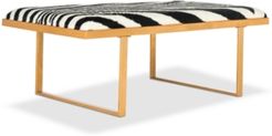 Marnel Cowhide Bench