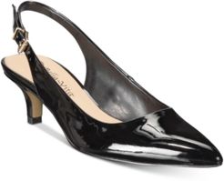 Scarlett Ii Kitten-Heel Slingback Pumps Women's Shoes