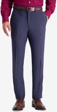 Slim-Fit Stretch Premium Textured Weave Dress Pants